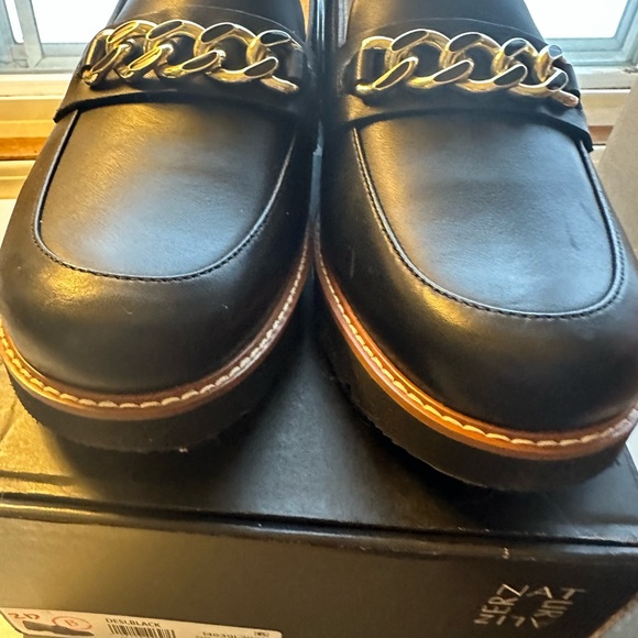 Naturalizer Elegant Black Leather Loafers size 12 wide - Picture 8 of 12
